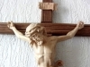 Kruzifix Leonardo 10/23 cm braun gebeizt 
